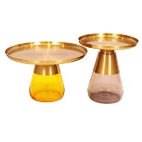  New glass coffee table 