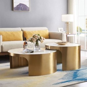  All-steel coffee table 