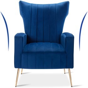  Velvet leisure chair 